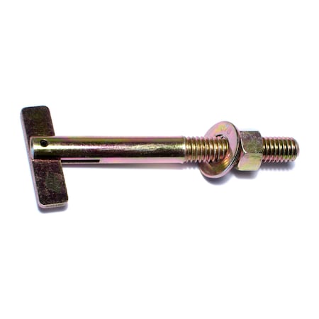 Midwest Fastener Screw Anchor, 3-1/4" L, Steel, 25 PK 50395